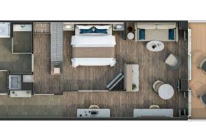 Medallion Suite Floor Plan, Silver Ray