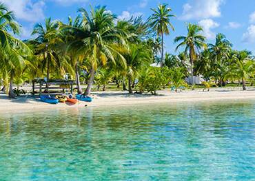 A panoramic view of Belize