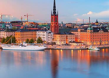 Cruises to Stockholm