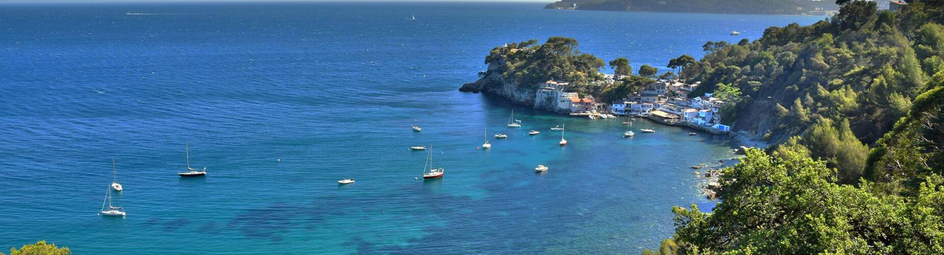 A panoramic view of Toulon's Cap Brun