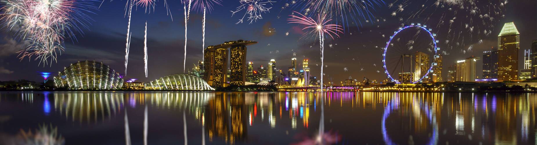 Singapore fireworks