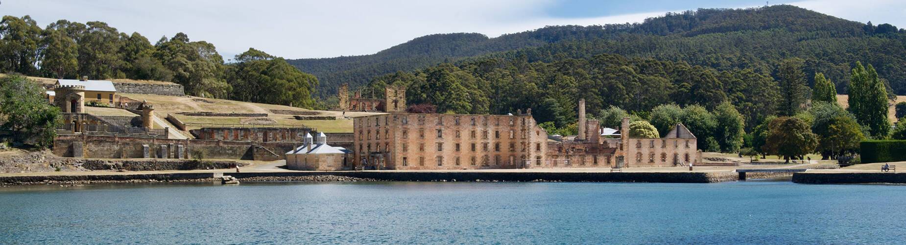 A panoramic view of Port Arthur