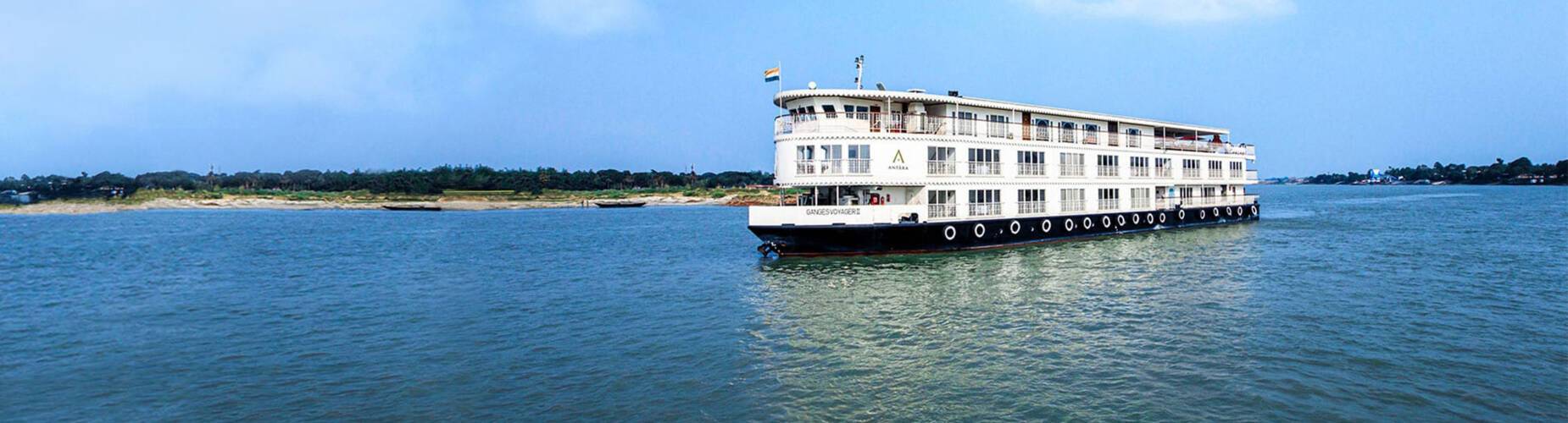 Ganges Voyager II sailing on the Ganges River