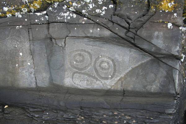 Petroglyphs in Wrangell