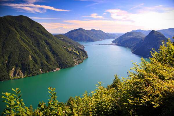 Lake Lugano, Switzerland